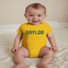Wes and Willy Baby College Team 3 Pack of Cotton Rompers(Baylor Bears, 12 Month) view 3
