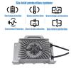 JMYSD 36V 25A Golf Cart Battery Charger Waterproof Battery Chargers with Golf Cart Plug for 36V Club Car Golf Carts/Black,D view 2