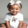 Wes and Willy Baby College Team 3 Pack of Cotton Rompers(Purdue Boilermakers, 6 Month) view 3