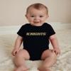 Wes and Willy Baby College Team 3 Pack of Cotton Rompers(Central Florida Knights, 6 Month) view 2