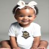 Wes and Willy Baby College Team 3 Pack of Cotton Rompers(Central Florida Knights, 6 Month) view 3
