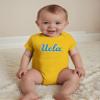 Wes and Willy Baby College Team 3 Pack of Cotton Rompers(UCLA, 12 Month) view 3