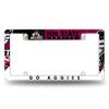 Rico Industries NCAA New Mexico State Aggies Primary 12" x 6" Chrome All Over Automotive License Plate Frame for Car/Truck/SUV view 1