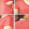 Adar Uniforms Women's Modern V-Neck Scrub Top - P7002 - Heather Apple - 3X view 4