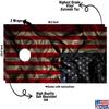 Beerpongtoss Cornhole Board Wraps, 30+ Designs Cornhole Decals and Wraps for Boards (Set of 2), Bean Bag toss Wrap Stickers (Cloth Flag) view 2