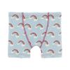 KicKee Pants Boys Boxer Brief Underwear, Silky Soft Printed Boxer Briefs for Boys and Kids, Lightweight and Breathable (Spring Sky Rainbows - XL-12/14) view 1