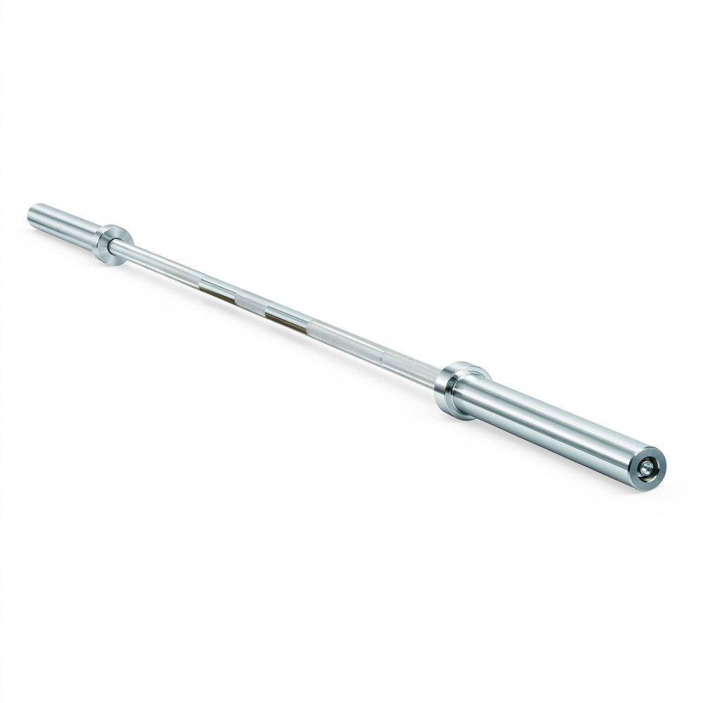 CAP Barbell Olympic Bar, Bronze Bushings, Chrome, 51.75'' (New Version)