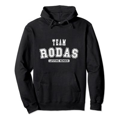 Team RODAS Lifetime Member Family Last Name Pullover Hoodie