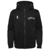 Outerstuff NBA Boys Youth Pull Overtlight Lightweight Hooded Full Zip Jacket, Brooklyn Nets, Small (8) view 2