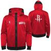 Outerstuff NBA Boys Youth Pull Overtlight Lightweight Hooded Full Zip Jacket, Houston Rockets, Medium (10-12) view 1