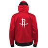 Outerstuff NBA Boys Youth Pull Overtlight Lightweight Hooded Full Zip Jacket, Houston Rockets, Medium (10-12) view 3