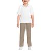 Lands' End Uniform Kids Rapid Dry Active Polo White Kids Small view 1