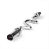 CAP Barbell Solid Olympic Super Curl Bar, Bronze Bushings, Chrome, 48 inches view 1