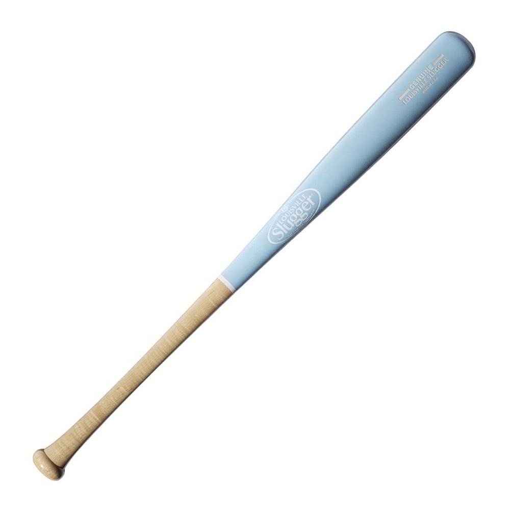 Louisville Slugger Genuine Mix Unfinished Light Blue Baseball Bat - 32