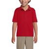 Lands' End Uniform Kids Rapid Dry Active Polo Red Kids X-Small view 2