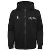 Outerstuff NBA Boys Youth Pull Overtlight Lightweight Hooded Full Zip Jacket, San Antonio Spurs, Small (8) view 2