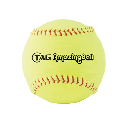 TAG Amazing Softball 11 Inch - Yellow (1 Dozen)