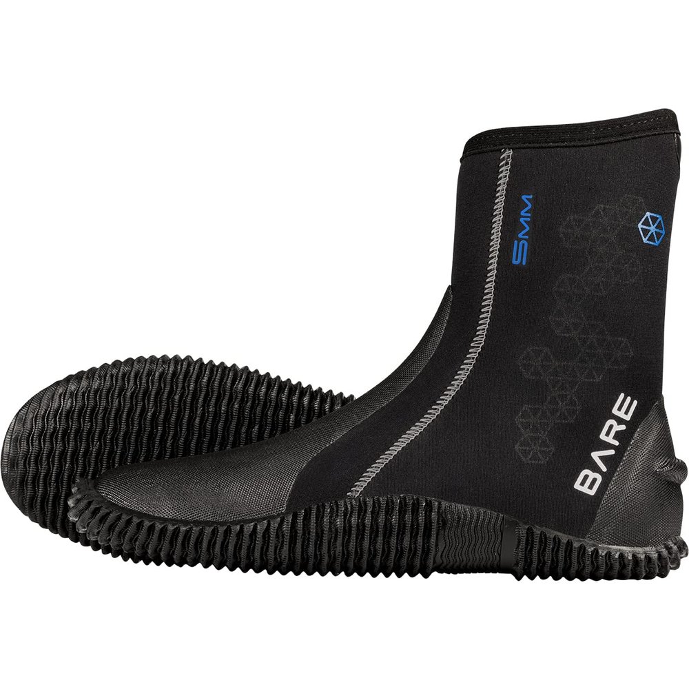 Bare 5mm S-Flex Boots (12), Black