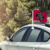 NHL Rico Industries St. Louis Blues Primary Double Sided Double Sided Car Flag - 16" x 19" - Strong Pole That Hooks onto Car/Truck/Automobile view 4