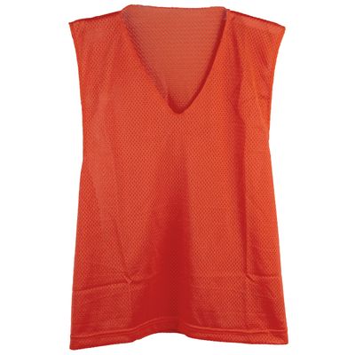 TAG Youth Practice Vest, Team Jersey Pinnies for Any Sport, 1 Count (Fluorescent Orange)