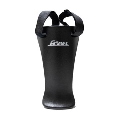 TAG Catchers and Umpire Throat Protector (Black), Extra Thick, Secure Hook and Loop Fasteners, 6 inches Long