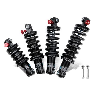 JFOYH Coil+Oil Shock Absorber Adjustable Damping Hydraulic Rear Shocks for MTB/E-Bike/Scoters, 125MM/150MM/165MM/190MM 550LBS/650LBS/1000LBS/1500LBS - 150MM*1000LBS