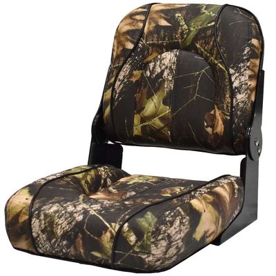 Crestliner Boat Center Folding Seat 2157530 | Breakup Camouflage