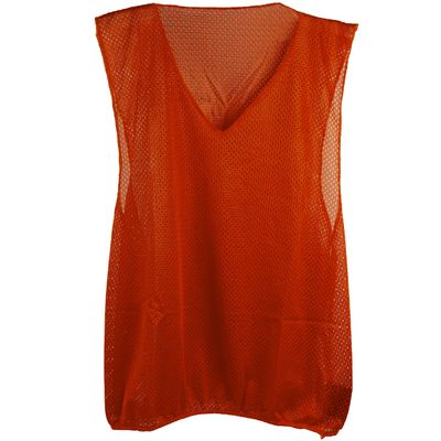 TAG Youth All Sport Scrimmage Vest, Team Practice Jersey Pinnies for Any Sport, 1 Count (Orange)