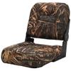 Crestliner Boat Center Folding Seat 2137100 | Shadow Grass Camouflage view 1