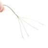 AngryFish 4 Strands Super Strong Braided Fishing Line- Less Expensive -Zero Stretch -Small Diameter-Suitable for Novice Fishermen(Yellow,35LB/0.30MM-300YD) view 2