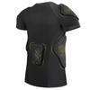 TUOYR Youth Boys Padded Compression Shirt Baseball Chest Rib Protector Heart Guard Sternum Girls Protective Undershirt for Football Basketball Lacrosse view 2
