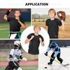TUOYR Youth Boys Padded Compression Shirt Baseball Chest Rib Protector Heart Guard Sternum Girls Protective Undershirt for Football Basketball Lacrosse view 3