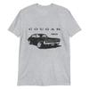 1968 Cougar Vintage American Muscle Car Short-Sleeve Unisex T-Shirt Sport Grey view 1