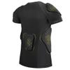 TUOYR Youth Boys Padded Compression Shirt Baseball Chest Rib Protector Heart Guard Sternum Girls Protective Undershirt for Football Basketball Lacrosse view 2