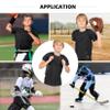 TUOYR Youth Boys Padded Compression Shirt Baseball Chest Rib Protector Heart Guard Sternum Girls Protective Undershirt for Football Basketball Lacrosse view 3