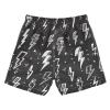 Aflyko Boys' Board Shorts Lightning Bolts Doodle Little Kid Swim Trunk Girls Swimwear All Day Shorts 4T view 2
