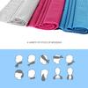 Biange Cooling Towel (Pack of 20, 40"x12") with Pouches for Sports, Workout, Fitness, Gym, Yoga, Golf, Pilates, Travel, Camping & More view 2