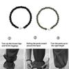 SHUILING 12 Pieces Elastic Boot Bands Military Leg Boot Straps Blousing Garters with Metal Hooks for Navy Army Air Force (black+green) view 4