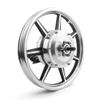 L-faster 350W 14 Inch Hub Motor Wheel Hall Sensor Aluminium Rim Disc Brake Mount for Front Drive Mini Bike (24V) view 2