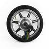 L-faster 36V 350W 14 Inch Hub Motor Wheel Hall Sensor Aluminium Rim Disc Brake Mount for Front Drive Mini Bike Scooter Bicycle with The tire(24V) view 3