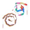 ZZSRJ 6M Rhythmic Gymnastics Ribbon with Stick Children Dance Ribbon Ribbon Spin Stick (Color : A) view 3