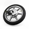 L-faster 36V 350W 14 Inch Hub Motor Wheel Hall Sensor Aluminium Rim Disc Brake Mount for Front Drive Mini Bike Scooter Bicycle with The tire(48V) view 1