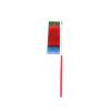 ZZSRJ 2M Dance Ribbon Professional Color Fitness Rhythmic Gymnastics Ballet Streamer Spinning Stick for Gym Training (Color : Multicolor) view 1