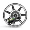 14 Inch 350W Brushless Geared Hub Motor Mag Wheel PAS Accelerator For Front Drive Scooter Small Bike Bicycle(36V Thumb throttle kit) view 3