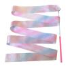 ZZSRJ 1 Glitter Gymnastics Ribbon Dance Ribbon Rhythmic Gymnastics Ballet Spinner Rainbow Stick Training 2M/4M (Color : Pink, Size : 4M) view 1