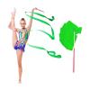 ZZSRJ 2M/4M Colorful Rhythmic Gymnastics Ribbon Dance Ribbon Ballet Gymnastics Rhythm Training Stick Spinning Streamer (Color : 2m Blue) view 2