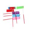 ZZSRJ 1 Pack 2M Rhythmic Gymnastics Ballet Streamer Spinner Sticks for Gym Training Colorful Fitness Ribbons Dance Ribbons (Color : Green) view 3