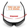 FEISEDY Sports Sunglasses, with 5 Lenses for Men Women, TR90 Lightweight, Baseball Cycling Motorcycle Running Golf B2940 view 4