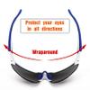 FEISEDY Sports Sunglasses, with 5 Lenses for Men Women, TR90 Lightweight, Baseball Cycling Motorcycle Running Golf B2940 view 3