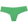 Botmois Men's Brazilian Bikini Sioft Ice Silk Boxer Briefs Underwear Comfy Enhance Bulge Pouch Cheeky Boxers Green L view 3